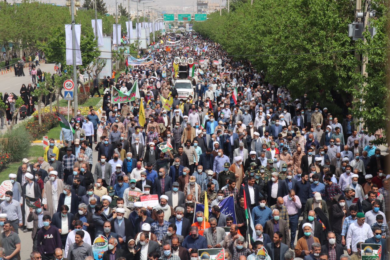 گزارش تصویری| راهپیمایی روز جهانی قدس در بجنورد